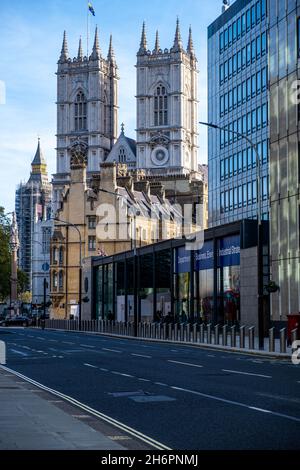 Victoria Westminster London Inghilterra UK, 7 novembre 2021, Government Building 1 Victoria Street London Department of Business Energy and Industrial Str Foto Stock