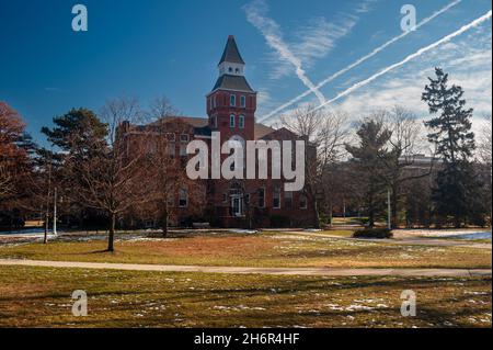 Linton Hall, nel campus della Michigan state University, sede delle arti e delle lettere Foto Stock