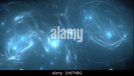 Abstract illustrazione frattale utili come uno sfondo Foto Stock