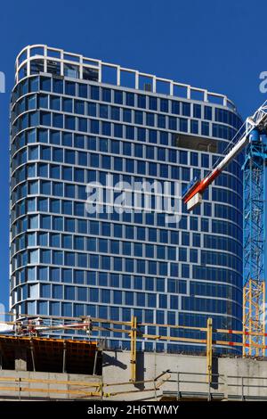 Global Offfice Park off Ice Complex di Cavatina in costruzione a Katowice (SL). Foto Stock