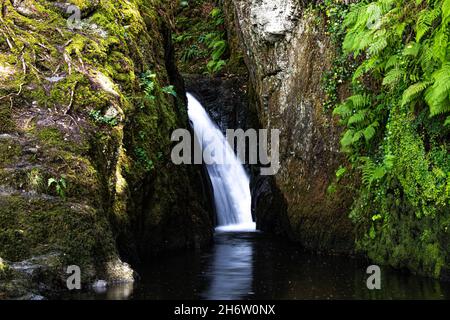 Cascata Ffynone Foto Stock