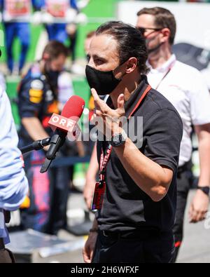 San Paolo, Brasile. 14 novembre 2021. Felipe massa (BRA), Gran Premio di F1 del Brasile all'Autodromo Jose Carlos Pace il 14 novembre 2021 a San Paolo, Brasile. (Foto di HOCH ZWEI) Credit: dpa/Alamy Live News Foto Stock