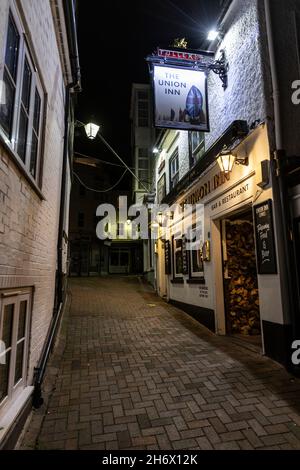 The Union Inn Public house, Watch Lane, Cowes, Isle of Wight, Regno Unito Foto Stock