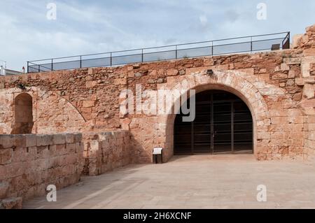 Architettura militare difensiva dell'isola di Minorca. Foto Stock