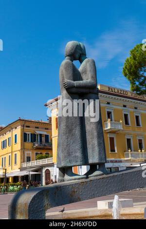 Denkmal für die Opfer des antifascistischen Widerstandes in Desenzano Foto Stock