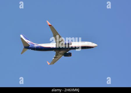 Aeroflot, PJSC Aeroflot – Russian Airlines (la più grande compagnia aerea della Federazione Russa), Boeing 737-800 Foto Stock