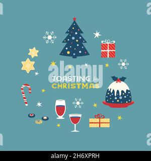 Festa di Natale Illustrazione Vettoriale