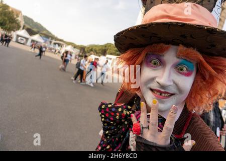 Napoli, coscrayer al Comicon, Mostra d'Oltremare Foto Stock