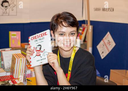 Sarah Andersen al Comicon 2016, Napoli (Italia) Foto Stock