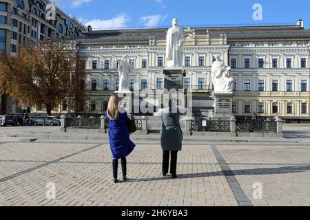 Monumento alla Grande Principessa Olga di Kiev Foto Stock