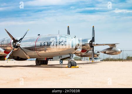 Aereo al Pima Air & Space Museum Foto Stock