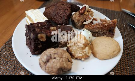 W Bangkok Hotel Bakery The Kitchen Table Sathorn Area Bangkok Thailandia Foto Stock