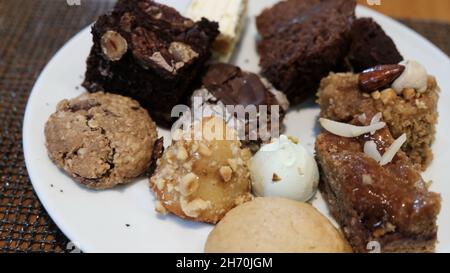 W Bangkok Hotel Bakery The Kitchen Table Sathorn Area Bangkok Thailandia Foto Stock