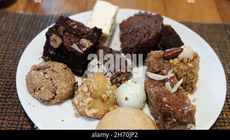 W Bangkok Hotel Bakery The Kitchen Table Sathorn Area Bangkok Thailandia Foto Stock