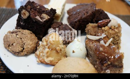 W Bangkok Hotel Bakery The Kitchen Table Sathorn Area Bangkok Thailandia Foto Stock