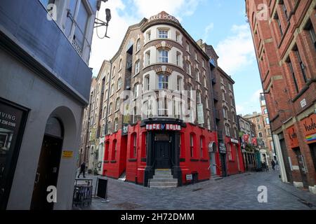 Rock n rolla bar in fornaio casa Liverpool merseyside uk Foto Stock