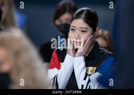 Grenoble, Francia. 19 Nov 2021. Credit: Kathleen Michel/Alamy Live News Foto Stock