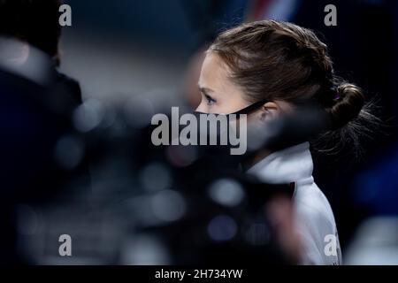 Grenoble, Francia. 19 Nov 2021. Credit: Kathleen Michel/Alamy Live News Foto Stock