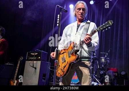 Liverpool, Regno Unito. 29 novembre 2021. Paul Weller suona all'Eventim Olympia 2021 di Liverpool. 2021-11-19. Credit: Gary Mather/Alamy Live News Foto Stock