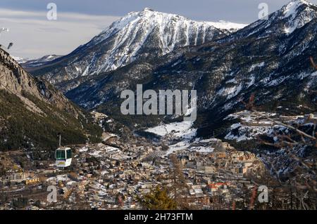 FRANCIA, HAUTES-ALPES (05), BRIANCON E IL JANO Foto Stock