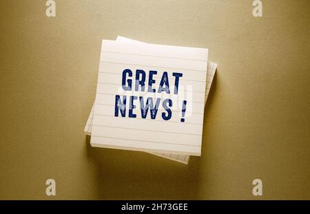 Primo piano di News Word , idea di concetto aziendale Foto Stock