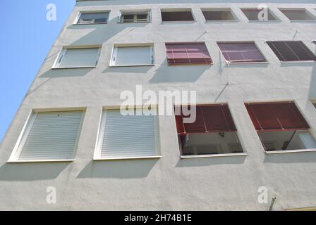 Monte Amiata and Monte Amiata 2 housing in Italy Stock Photo