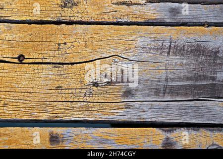 Vecchio molo in legno Foto Stock