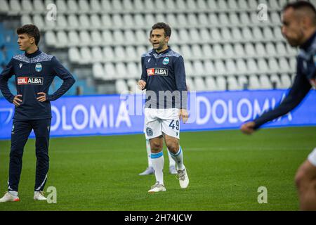 Ferrara, Italia. 20 Nov 2021. GIUSEPPE ROSSI (SPAL) durante SPAL vs US Alessandria, Campionato Italiano di Calcio BKT a Ferrara, Italia, Novembre 20 2021 credito: Agenzia indipendente Foto/Alamy Live News Foto Stock