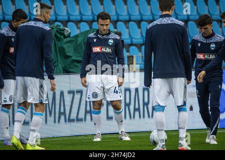 Ferrara, Italia. 20 Nov 2021. GIUSEPPE ROSSI (SPAL) durante SPAL vs US Alessandria, Campionato Italiano di Calcio BKT a Ferrara, Italia, Novembre 20 2021 credito: Agenzia indipendente Foto/Alamy Live News Foto Stock