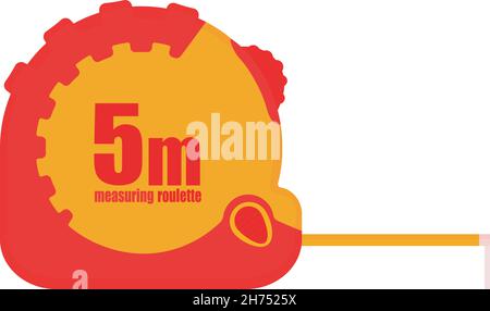 Illustrazione del nastro di misurazione Illustrazione Vettoriale