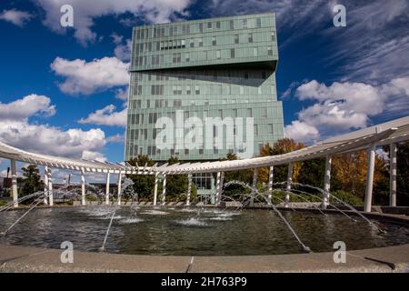 Il DuBois Centre presso il campus UNC Charlotte Center City. Foto Stock