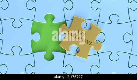 Punti chiave Foto Stock