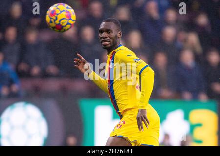 BURNLEY, INGHILTERRA - NOVEMBRE 20: Christian Benteke of Crystal Palace durante la partita della Premier League tra Burnley e Crystal Palace a Turf Moor Foto Stock