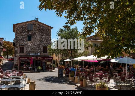 ALPES-MARITIMES (06), PARCO NATURALE REGIONALE DI PREALPES D'AZUR, CABRIS Foto Stock