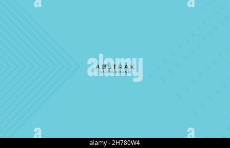 Bordo Blu Cyan sfondo astratto semi cerchio Illustrazione Vettoriale