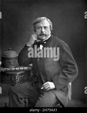 Edmond Louis Antoine De GONCOURT ©Archives-Zephyr/Opale.photo *** Local Caption *** Foto Stock