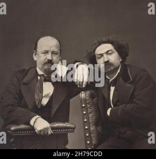 ERCKMANN Emile et CHATRIAN Alexandre ©Archives-Zephyr/Opale.photo *** Local Caption *** Foto Stock