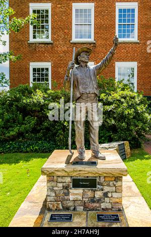 Old White County Courthouse, Courthouse Square, Cleveland, Georgia Foto Stock