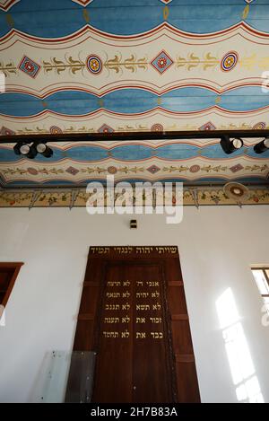 Il vecchio ospedale restaurato Shaare Zedek edificio in 161 Jaffa strada a Gerusalemme, Israele. Foto Stock