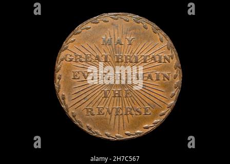 Middlesex ½ Penny Token 1794 Foto Stock