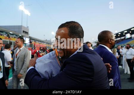 Doha, Katar. 21 Nov 2021. 21.11.2021, Losail International Circuit, Doha, Formula 1 Ooredoo Qatar Grand Prix 2021, nella foto Andrea Oirlo, Cafu Credit: dpa/Alamy Live News Foto Stock