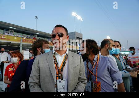 Doha, Katar. 21 Nov 2021. 21.11.2021, Losail International Circuit, Doha, Formula 1 Ooredoo Qatar Grand Prix 2021, nella foto John Terry Credit: dpa/Alamy Live News Foto Stock