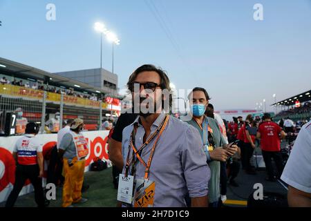 Doha, Katar. 21 Nov 2021. 21.11.2021, Losail International Circuit, Doha, Formula 1 Ooredoo Qatar Grand Prix 2021, nella foto Andrea Pirlo Credit: dpa/Alamy Live News Foto Stock