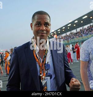 Doha, Katar. 21 Nov 2021. 21.11.2021, Losail International Circuit, Doha, Formula 1 Ooredoo Qatar Grand Prix 2021, nella foto Patrick Kluivert Credit: dpa/Alamy Live News Foto Stock