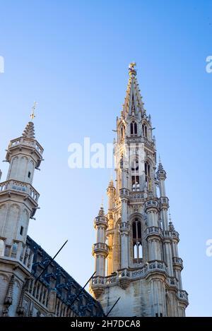 Bruxelles Town Hall Foto Stock