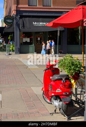 Il ristorante Mangiamo Pronto (italiano), Denver CO Foto Stock