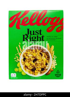 Il cereale giusto di Kellogg Foto Stock