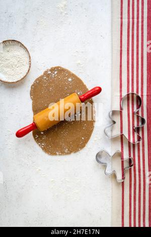 Uomini di Pan di zenzero Foto Stock