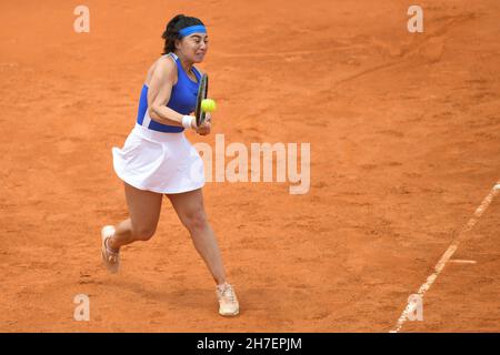 Ekaterine Gorgodze (Georgia). Argentina Open WTA 2021. Quarti di finale Foto Stock