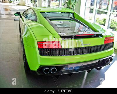 Kiev, Ucraina - 26 maggio 2011: Lamborghini Gallardo LP 570-4 Superleggera Foto Stock